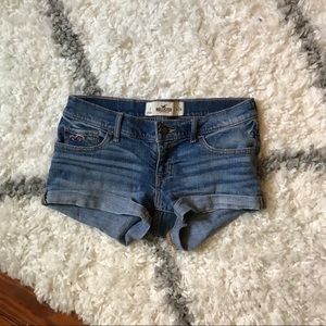 Hollister Denim Shorts Medium Wash
